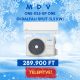 MDV ONE-035-SP ONE oldalfali split klíma (3,5 kW) TELEPÍTVE!